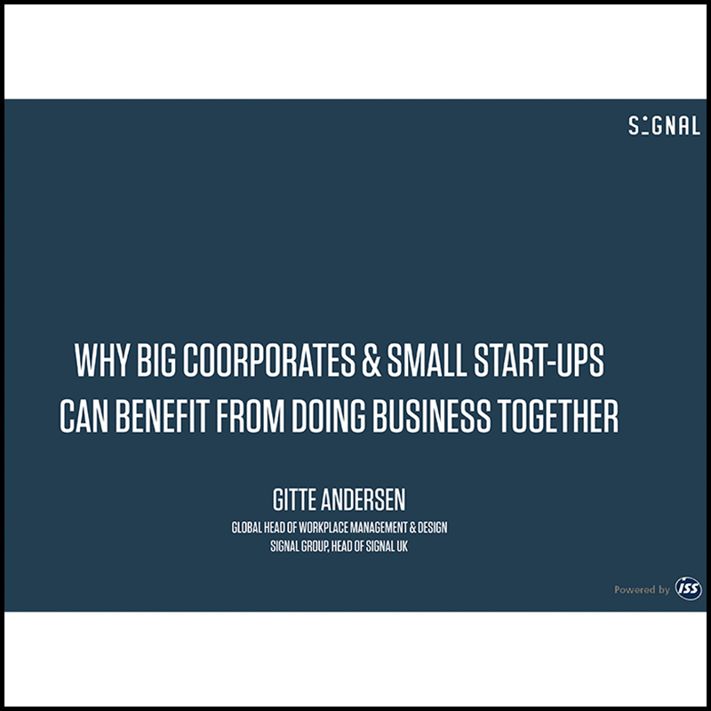 Why Big Corporates & Small Start-Ups Can Benefit From Doing Business Together? (2018)