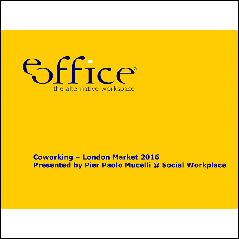 The Coworking London Market in 2016