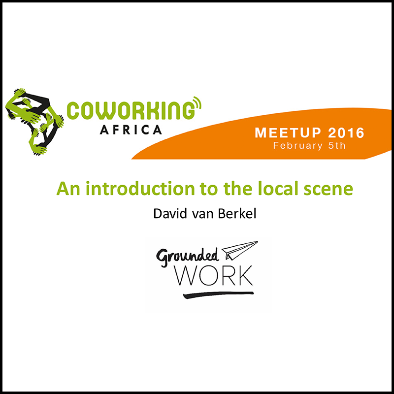 A view on the South African coworking scene (2016)