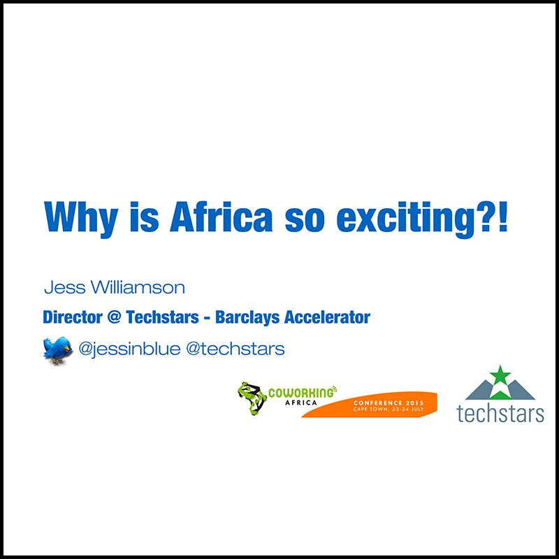Why is TechStars so excited about Africa? (2015)