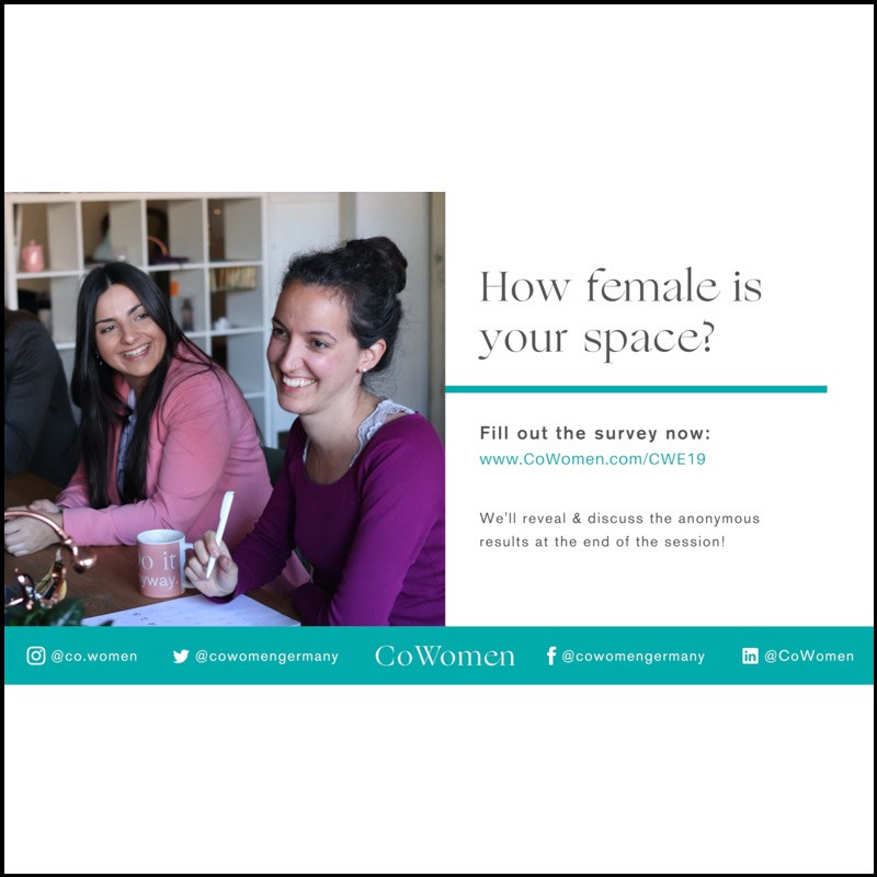 CoWomen – How female is your space?