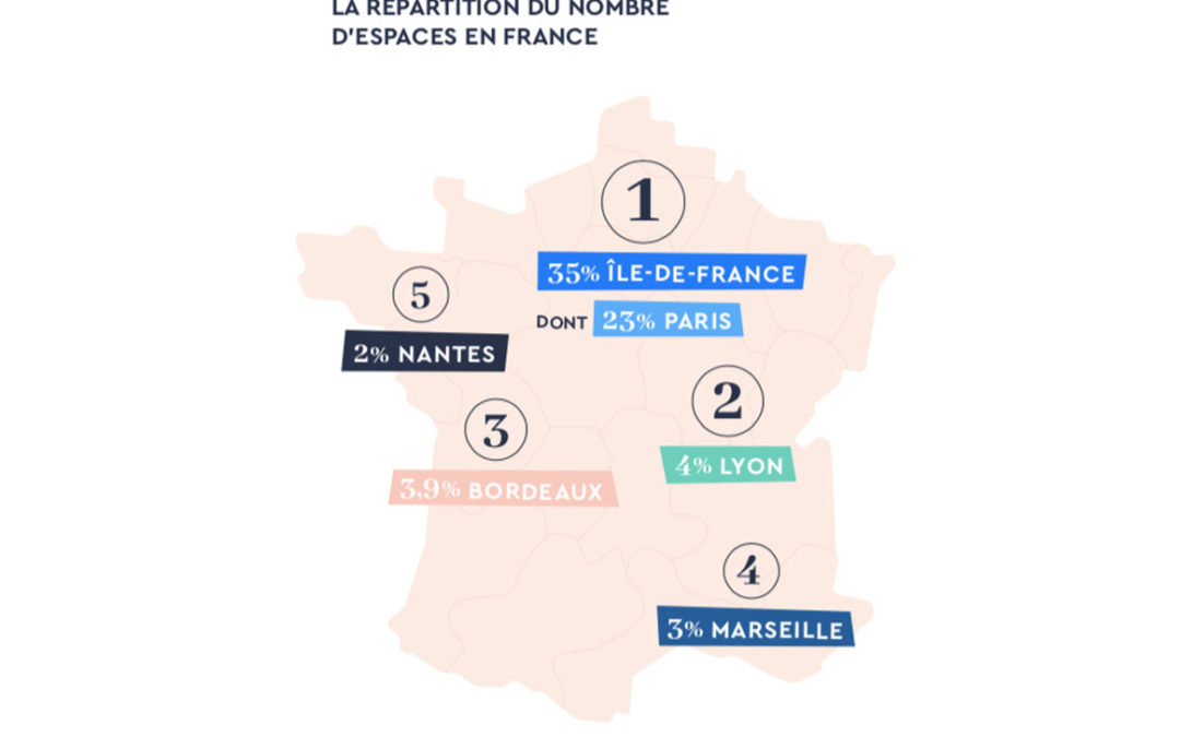 “Coworking is gradually gaining parts of the regular office market in France”