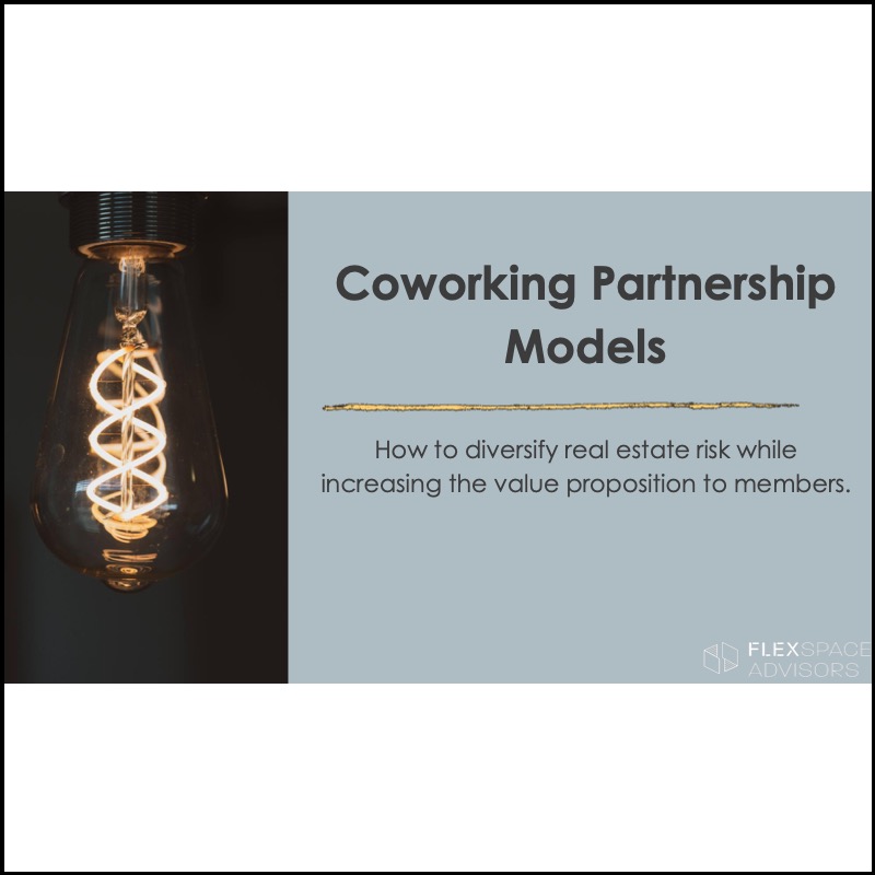 Coworking Partnership Models