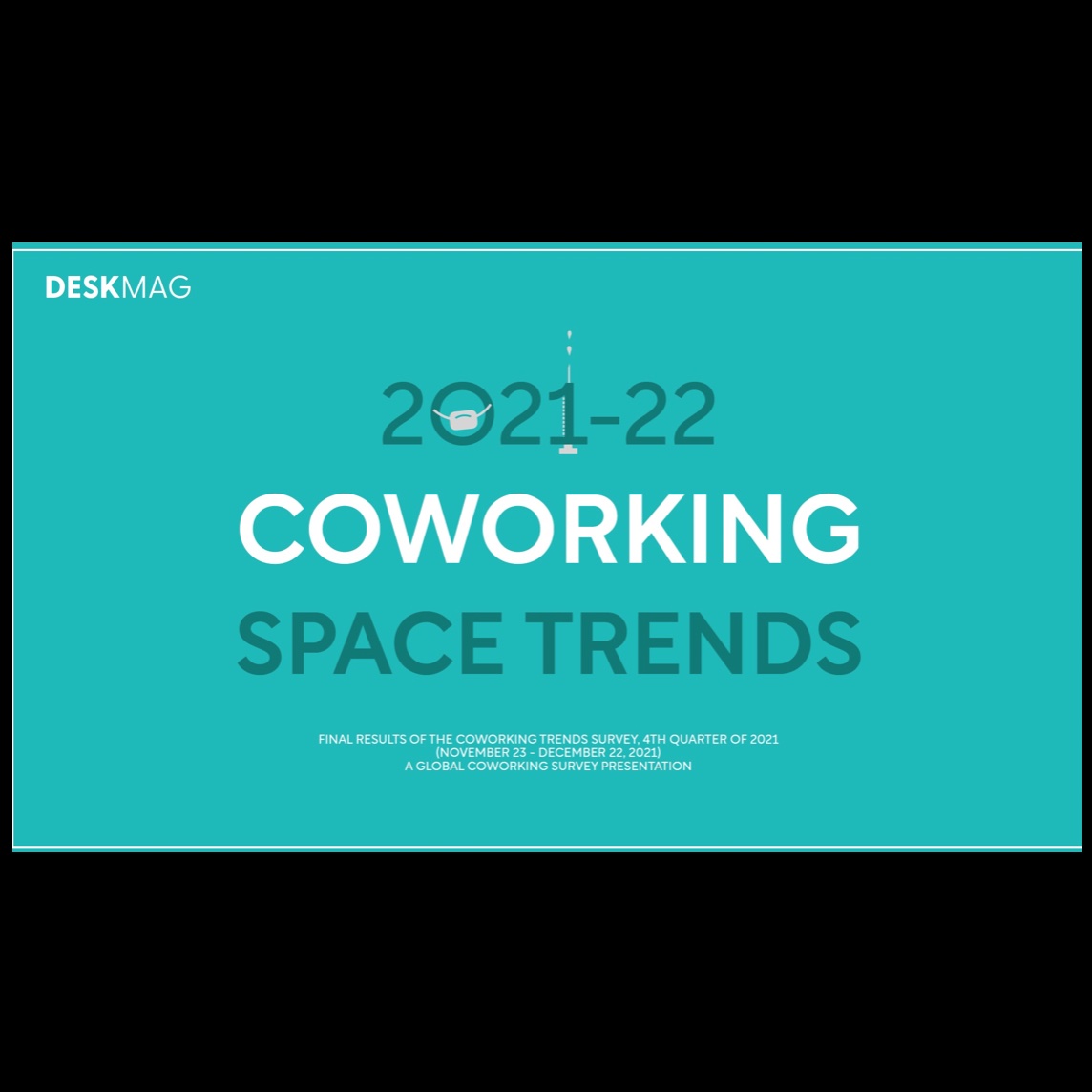 Deskmag Global Coworking Trends Survey 2021 – 2022 Deskmag Global Coworking Trends Survey 2021 – 2022