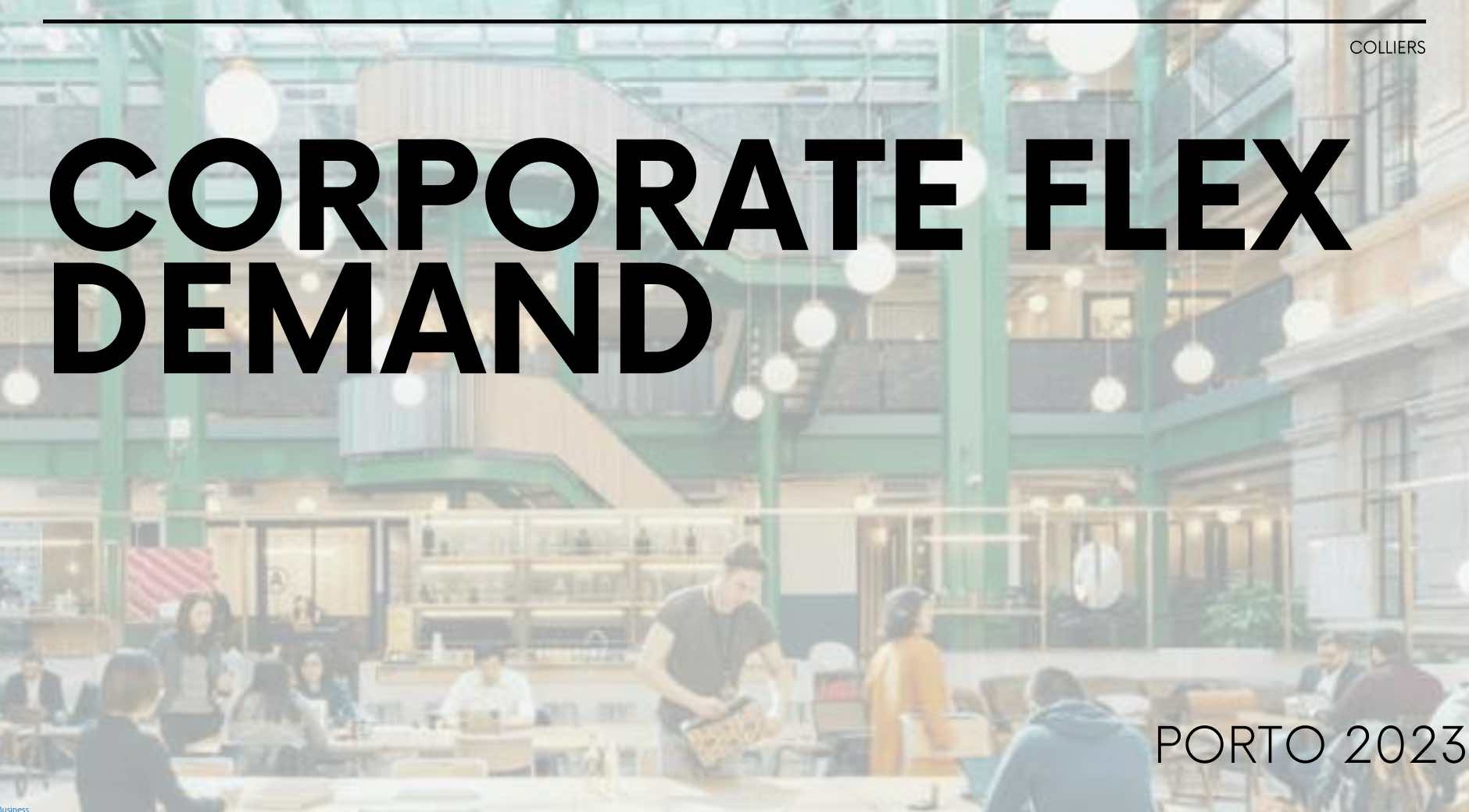 What is the Corporate Flex Demand? – Colliers (CWE23)